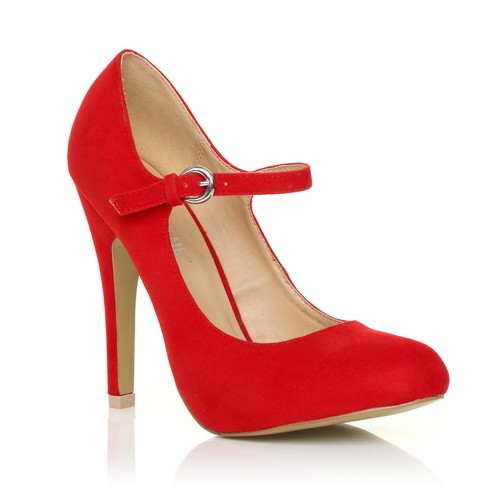 Womens ladies mary jane high - mary,