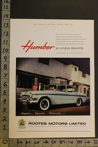 1959 rootes motor humber super - 1959,