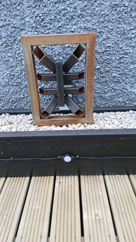 Industrial garden sculpture - industrial,