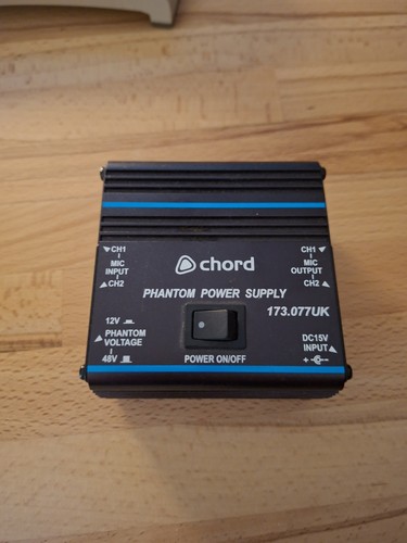 Chord 48v2x dual phaton power - chord,