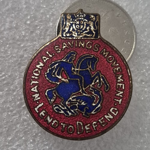Vintage national savings badge - national,
