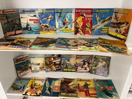 Mixed lot commando war - lot, 26