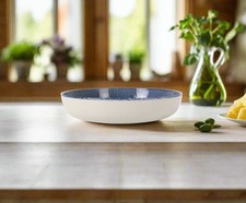 2x Stoneware Pasta bowls Olaf 23cm Large Stoneware