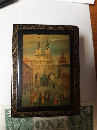 Vintage russian lacquer - russian,