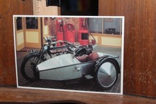 Vintage  Motorcycle Postcard