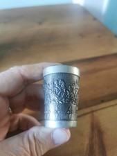 Vintage Pewter Shot Cup
