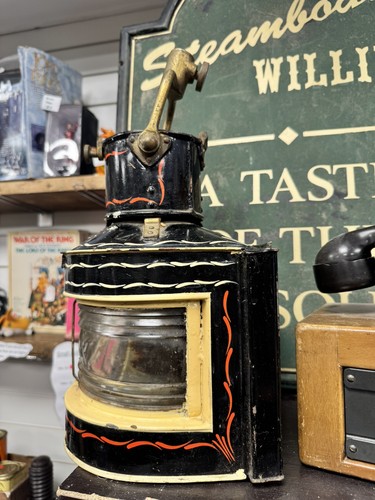 Masthead boat lamp vintage - lamp,