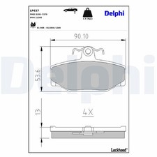 Disc Brake Brake Pad Set
