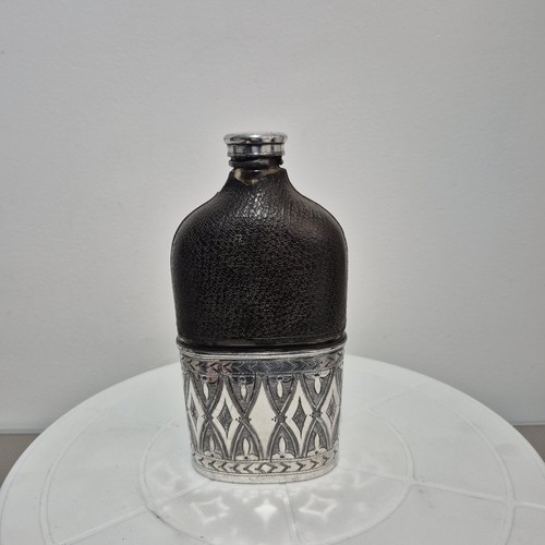 Antique leather silver - leather, &
