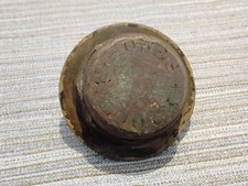Antique Brass Cart Wagon Hub
