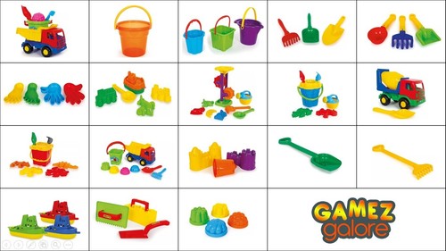 Sand pit toys - toys, spade