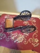 Vintage Cast Iron Wagon Cart 2