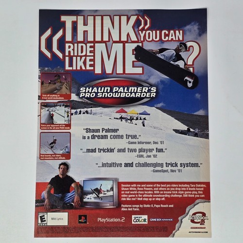 Shaun palmer pro snowboarder - palmer's,