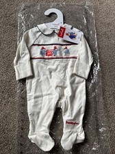 Tu Clothing Paddington Bear Baby Sleepsuit Newborn New Baby