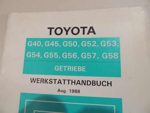 1988 toyota gearbox and - gearbox,