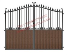 DRIVEWAY GATES/COMPOSITE WOOD