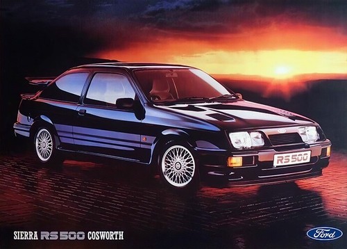 Ford sierra 500 - sierra, cosworth