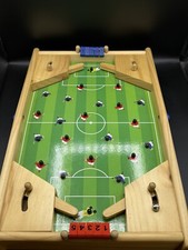John Lewis Wooden Table Pinball Football Playset Toy Family Fun Game