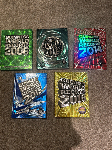 Guinness world records books - guinness,