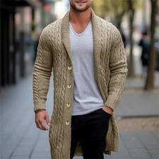 Men's Shawl Collar Cardigan -