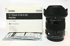 Sigma 17-70mm F2.8-4 DC Macro