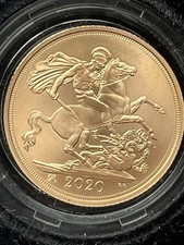 2020 Queen Elizabeth Gold Proof Matte Uncirculated full Sovereign 1178 of 10,000