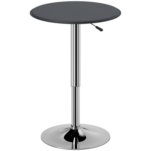 Adjustable round bar table - adjustable,