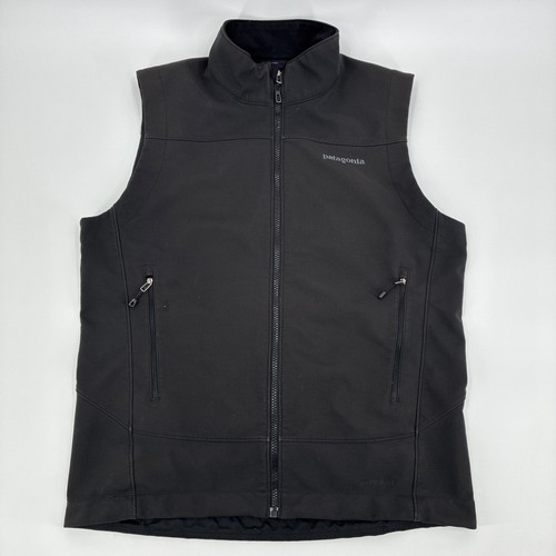 Patagonia vest men large black - vest,