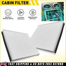 2x Cabin Pollen Filter For