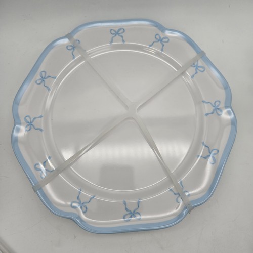 Shabby chic blue bows - shabby,
