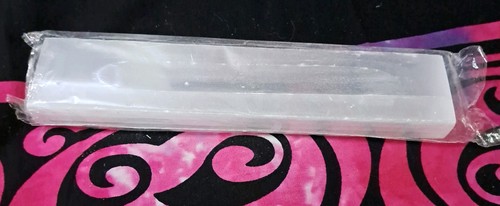 Selenite ingot groove 20x4 5cm - selenite, 20x4.5cm