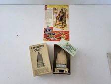 Britains 1953-57 Royal Coronation Chair  + an Original Informative 1953 Postcard