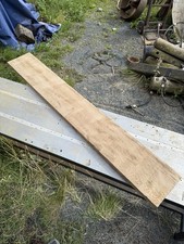 Large Solid English Light Oak Beam Plank Long Wood Timber Rough Sawn