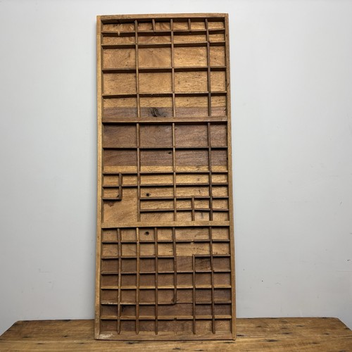 Vintage wooden printers - vintage, tray