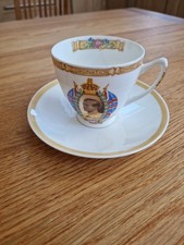 Shelley King Edward VIII Cup and Saucer Abdicated York 1937
