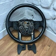 Genuine Range Rover Sport L494, MFSW black leather steering wheel. Parts etc. 1C