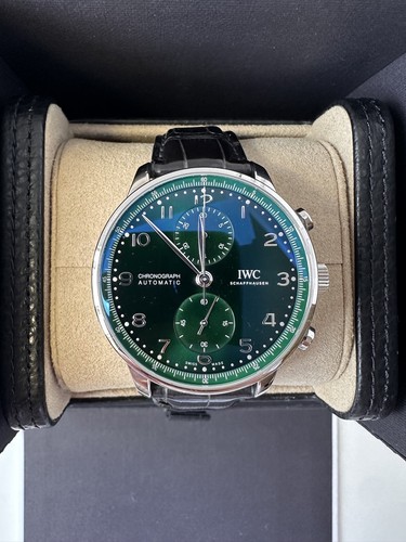 Iwc portugieser green dial - green,
