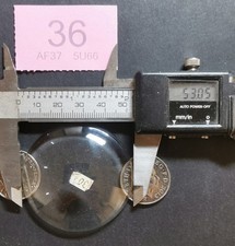 Antique Verge Bulls-eye pocket watch glass - 53.05mm diameter. (36)