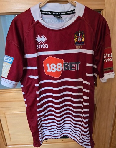 Wigan warriors match worn - wigan,