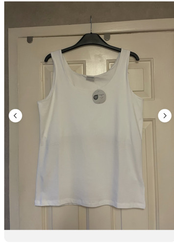 Women white damart - white, vest