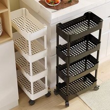 Slim tier rack trolley on - tier,