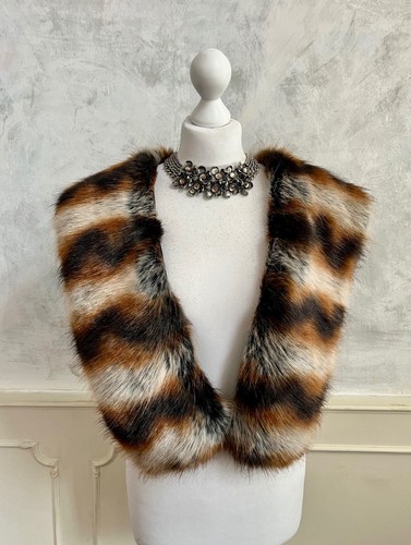 New striped brown white - new,