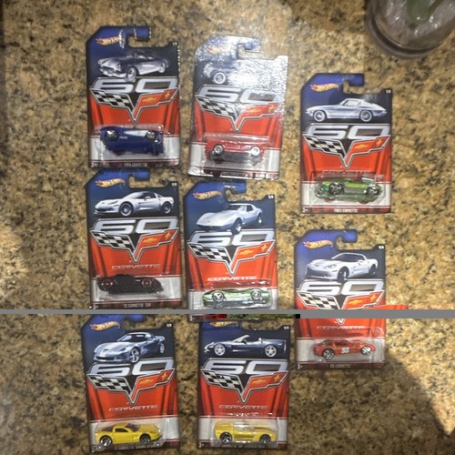 Hot wheels corvette series - wheels, 50
