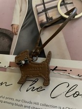 Radley Brown Leather Dog Tag /