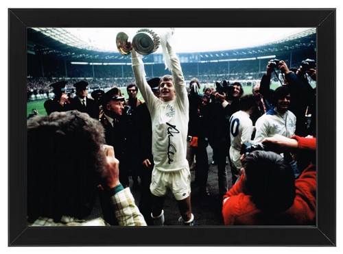 Framed allan clarke signed - allan,