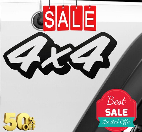 4x4 vinyl decal stickers - 4x4,