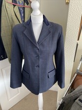 Stunning wool TAGG 34”Viena Navy/red Ov.ckTweed Jacket Immaculate Condition