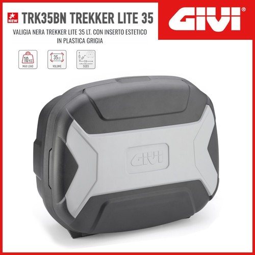 Side suitcase givi trk35bn - suitcase,
