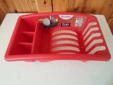 Metaltex Solo Mini Dish Drainer Aquatex 5 Plate Colour Choice Bedsit / Flat etc