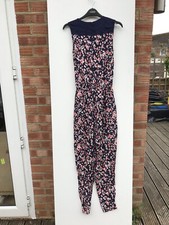 Blue/ Red Leopard Print Jumpsuit 6, From Tesco 